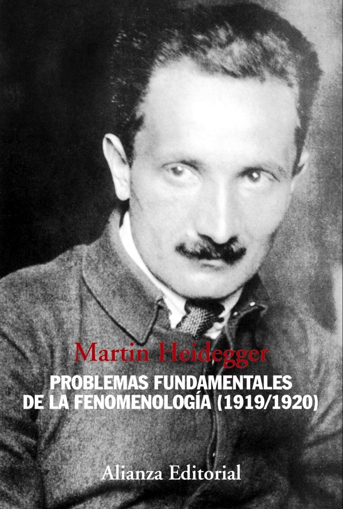 Problemas fundamentales de la fenomenología:1919/1920