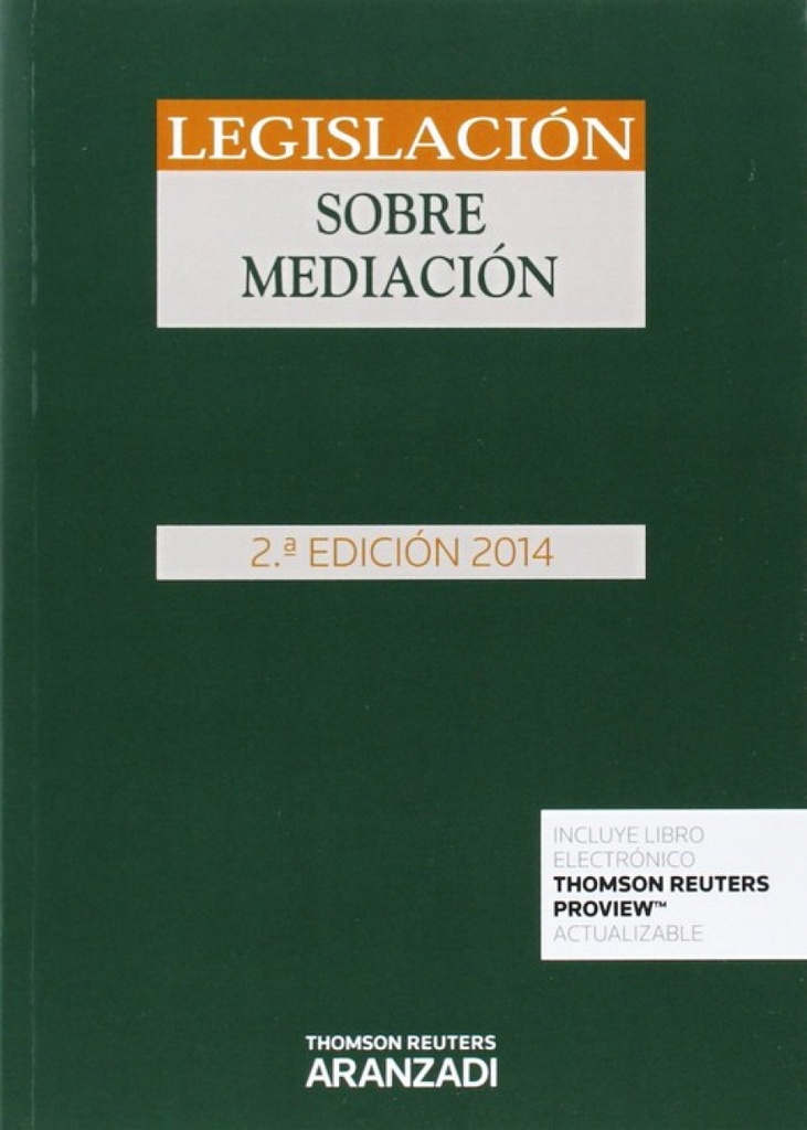 Legislación sobre Mediación