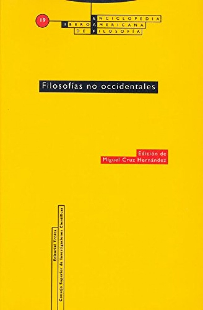 FILOSOFÍAS NO OCCIDENTALES