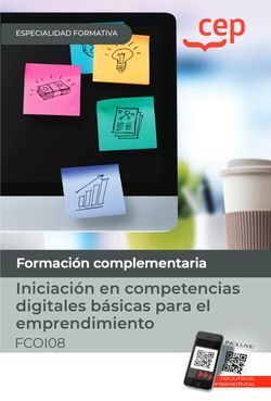 Iniciación en competencias digitales básicas para el emprendimiento (FCOI08). Especialidades formativas