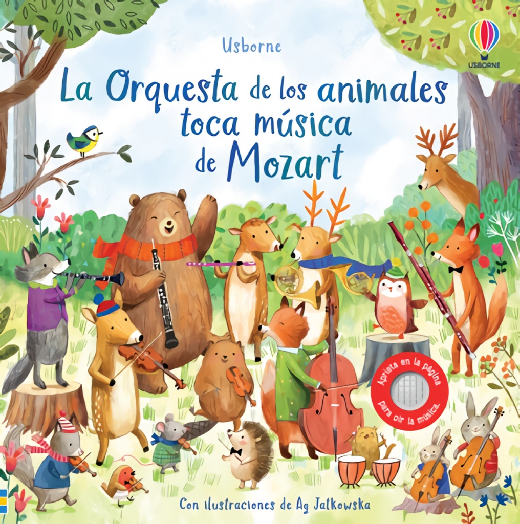 La orquesta de los animales toca musica de Mozart