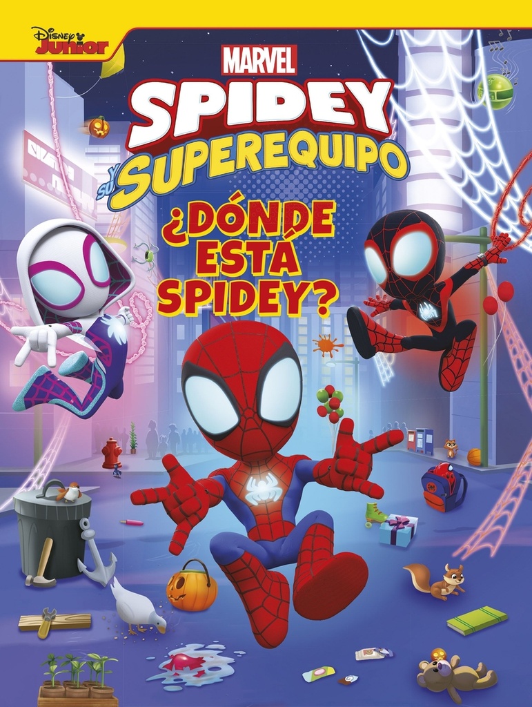 Spidey y su superequipo. ¿Dónde está Spidey?