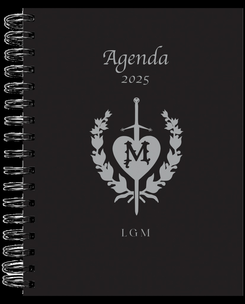 Agenda anual diaria 2025 ´Las Guerreras Maxwell´