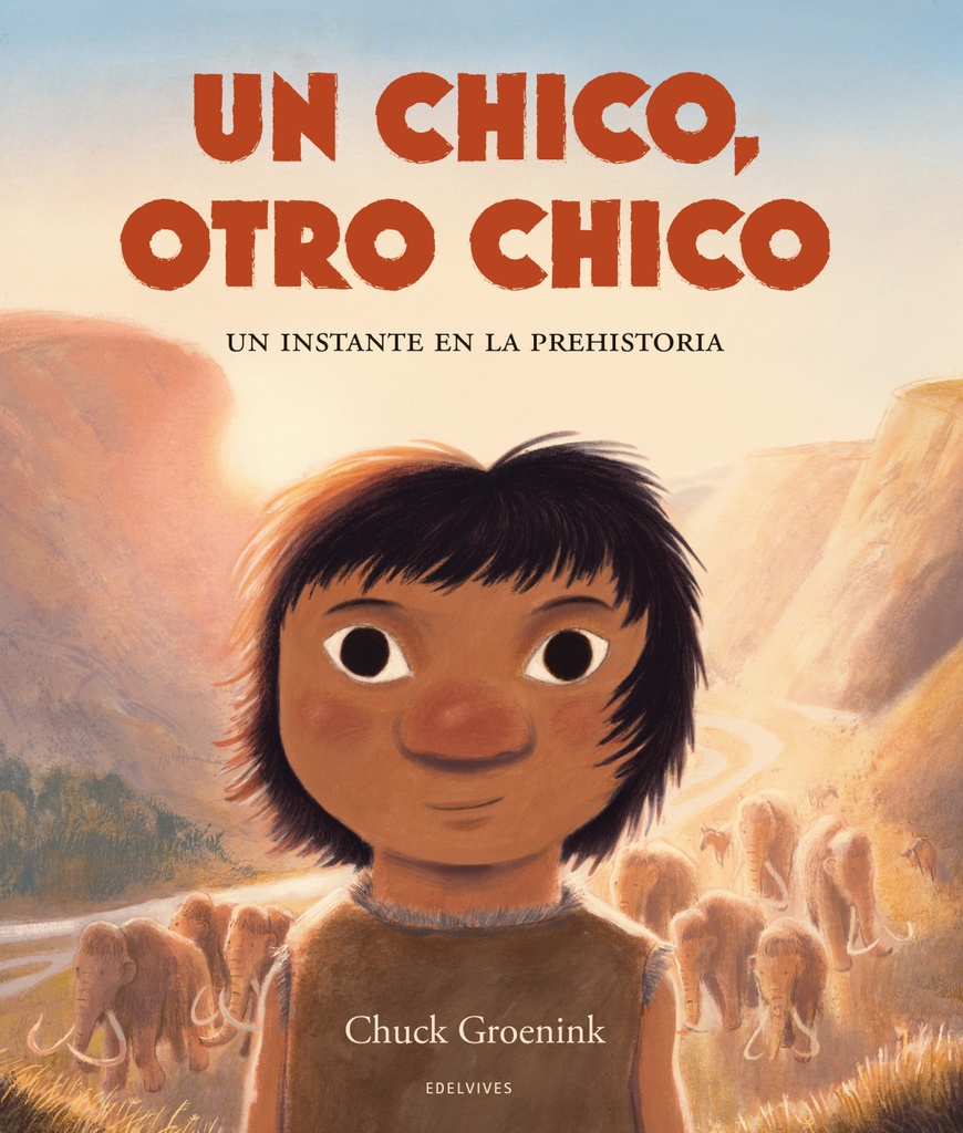 Chico, otro chico, un. un instante en la prehistoria