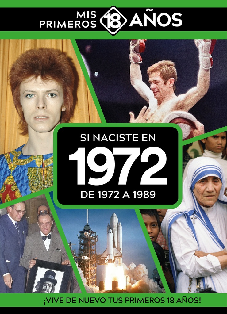 Si naciste en 1972: De 1972 a 1989