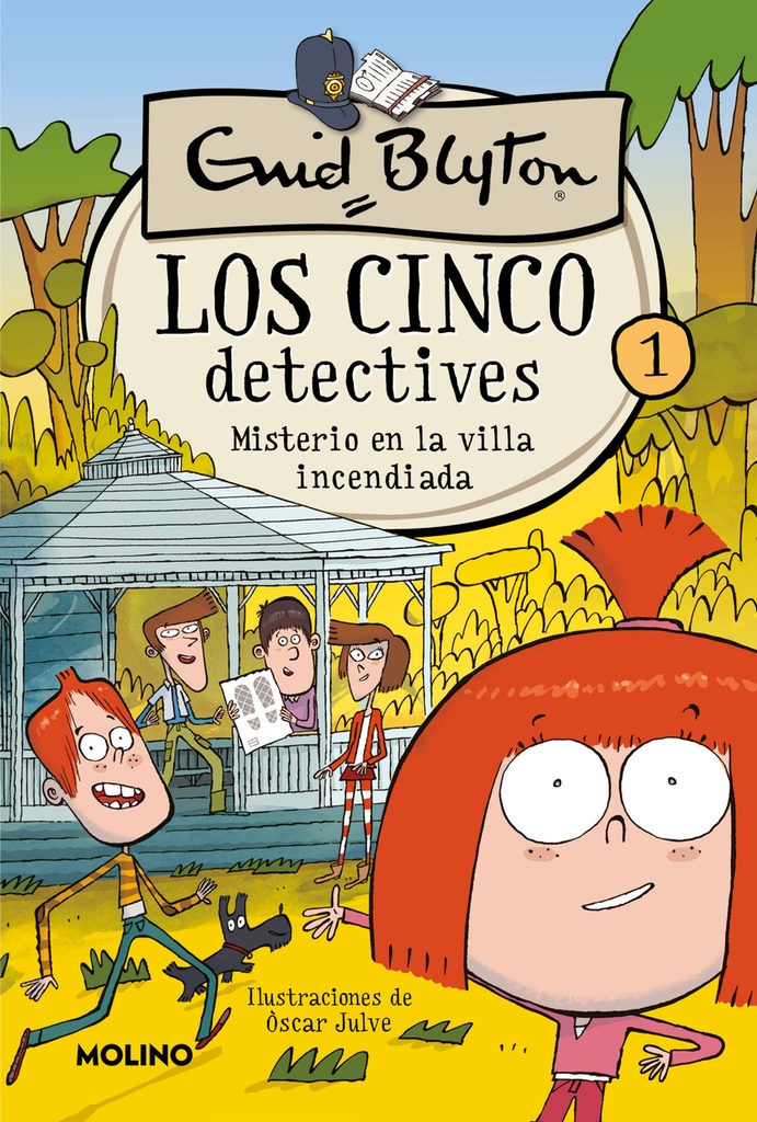 Los cinco detectives 1 - Misterio en la villa incendiada