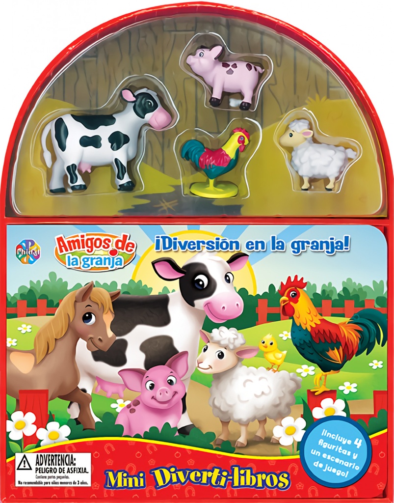 ¡Diversión en la granja! (Mini Diverti-Libros)