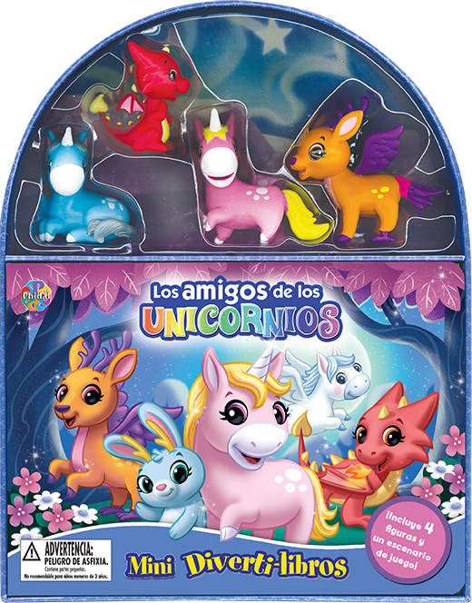 Los amigos de los unicornios (Mini Diverti-Libros)