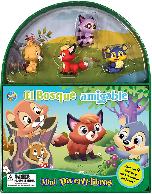 El bosque amigable (Mini Diverti-Libros)