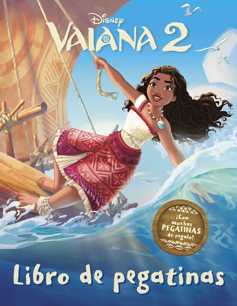 Vaiana 2. Libro de pegatinas