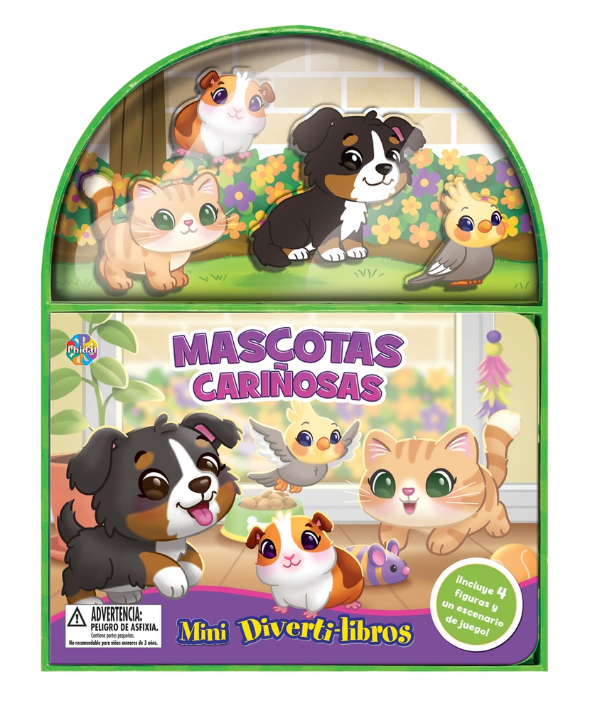 Mascotas cariñosas (Mini Diverti-Libros)