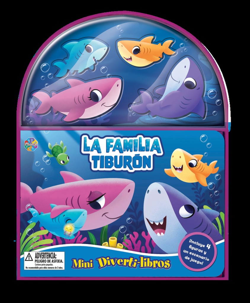 La familia Tiburón (Mini Diverti-Libros)