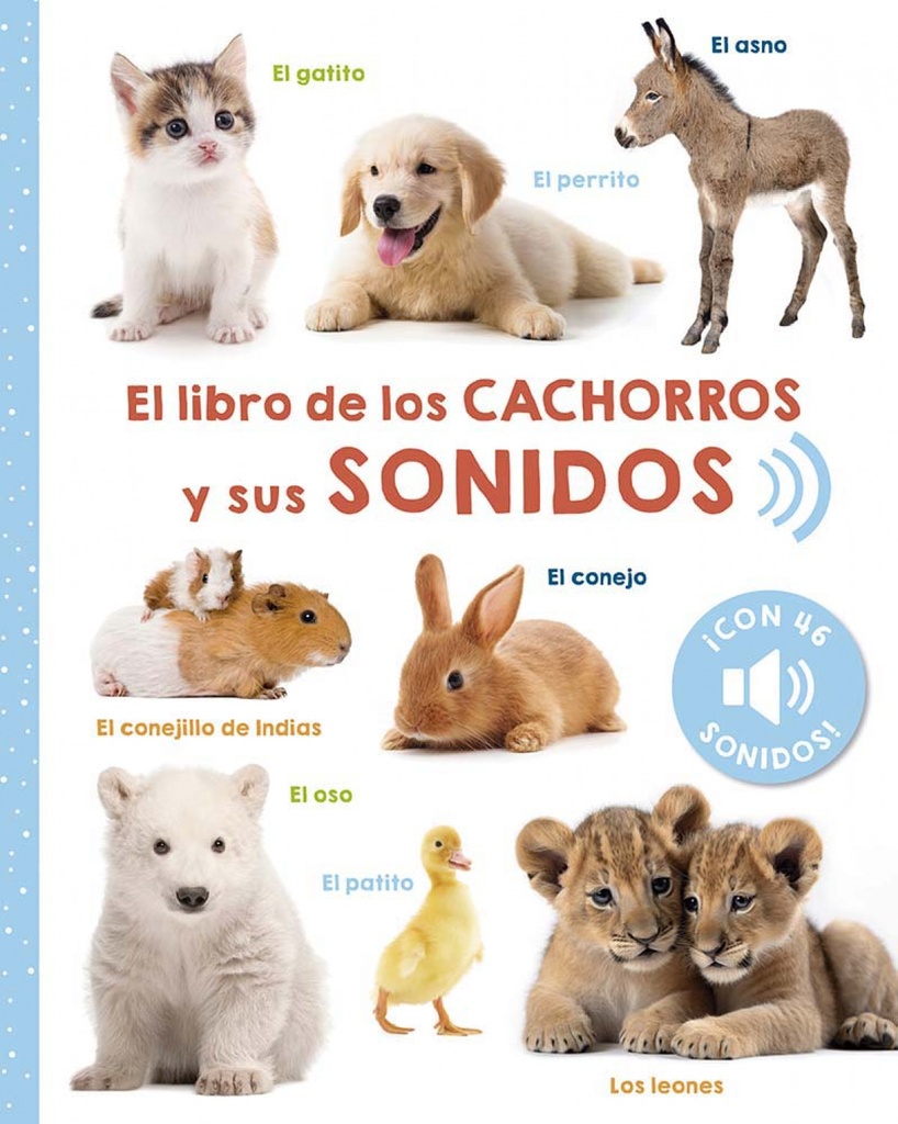 El libro de los cachorros y sus sonidos