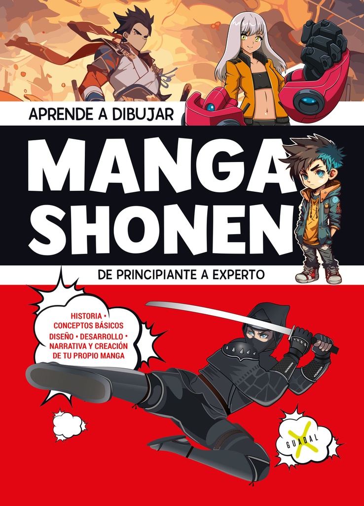 APRENDE A DIBUJAR MANGA SHONEN