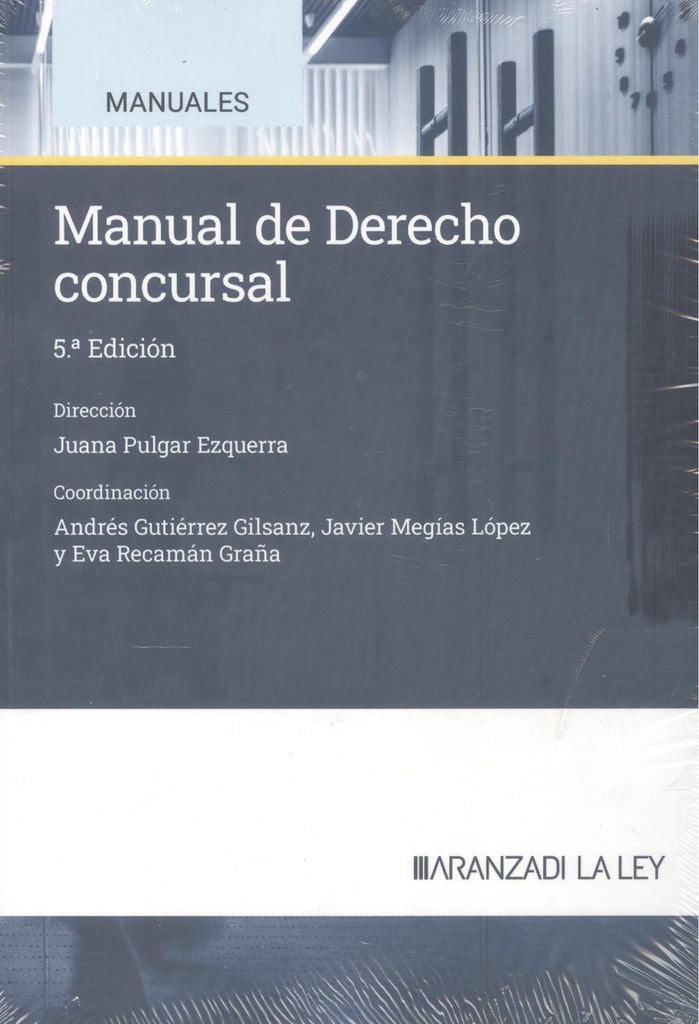 Manual de Derecho concursal