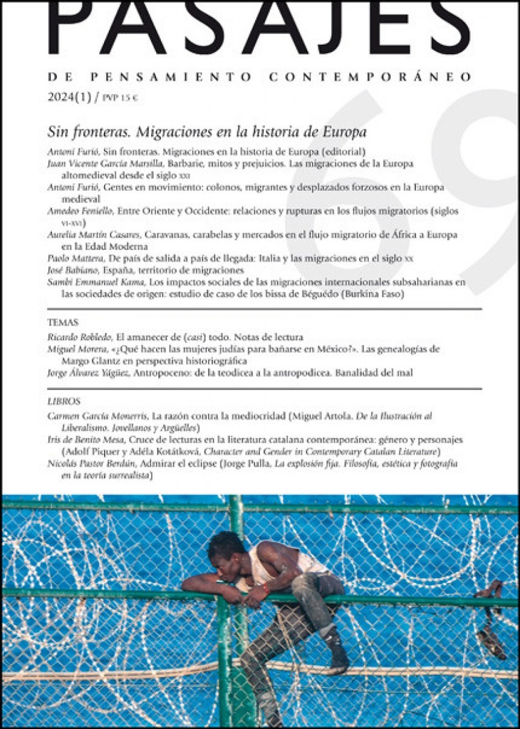 Sin fronteras. Migraciones en la historia de Europa