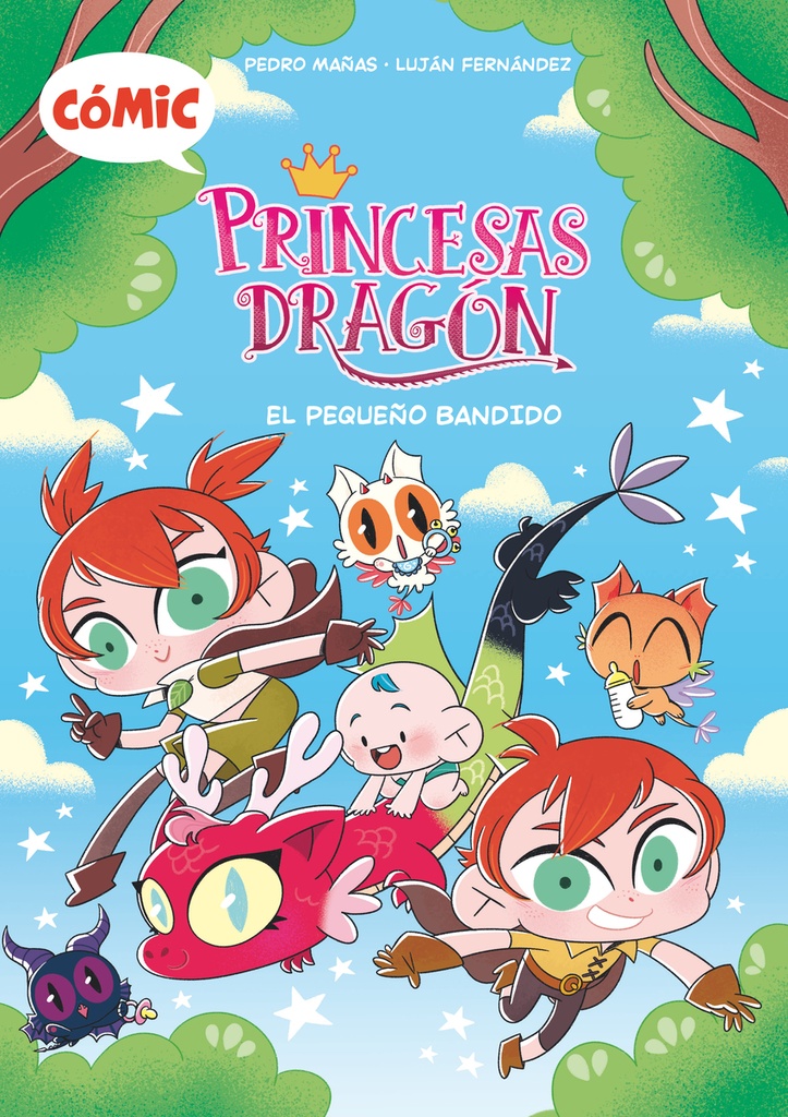 Cómic Princesas Dragón 3: El pequeño bandido