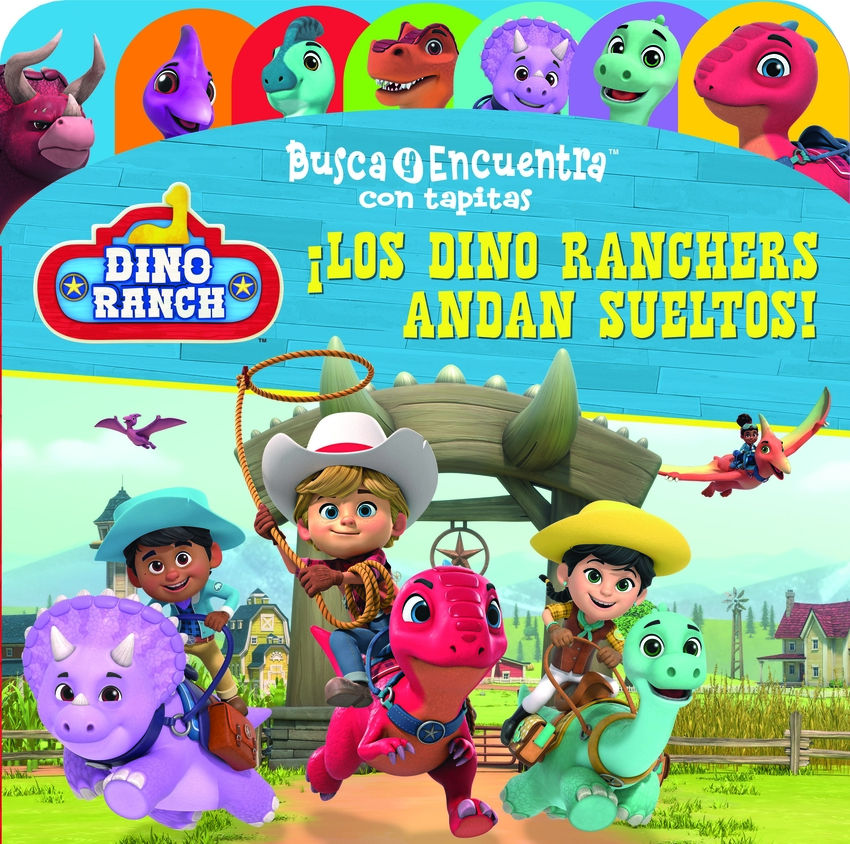 LOS DINO RANCHERS ANDAN SUELTOS. BUSCA Y ENCUENTRA CON TAPITAS DINO RANCHERS