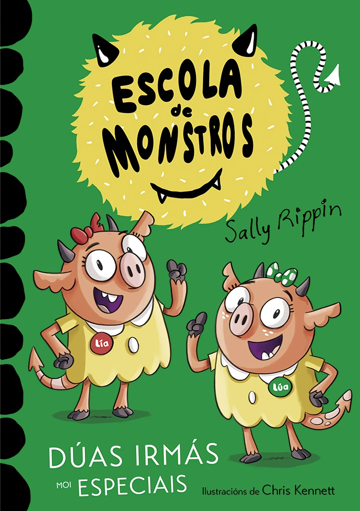 Aprende a ler na Escola de Monstros 3 - Dúas irmás moi especiais