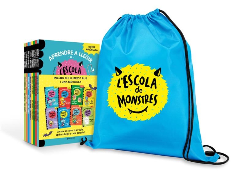 Aprendre a llegir a l´Escola de Monstres - Pack amb els llibres 1-8 (inclou un regal!)