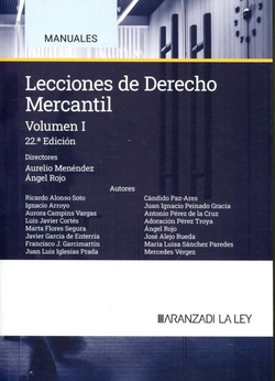 LECCIONES DE DERECHO MERCANTIL 1 2024 22ªED