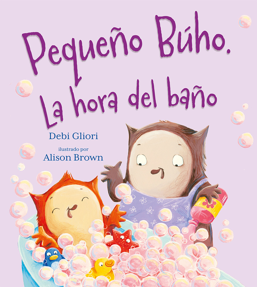 El pequeño búho. La hora del baño