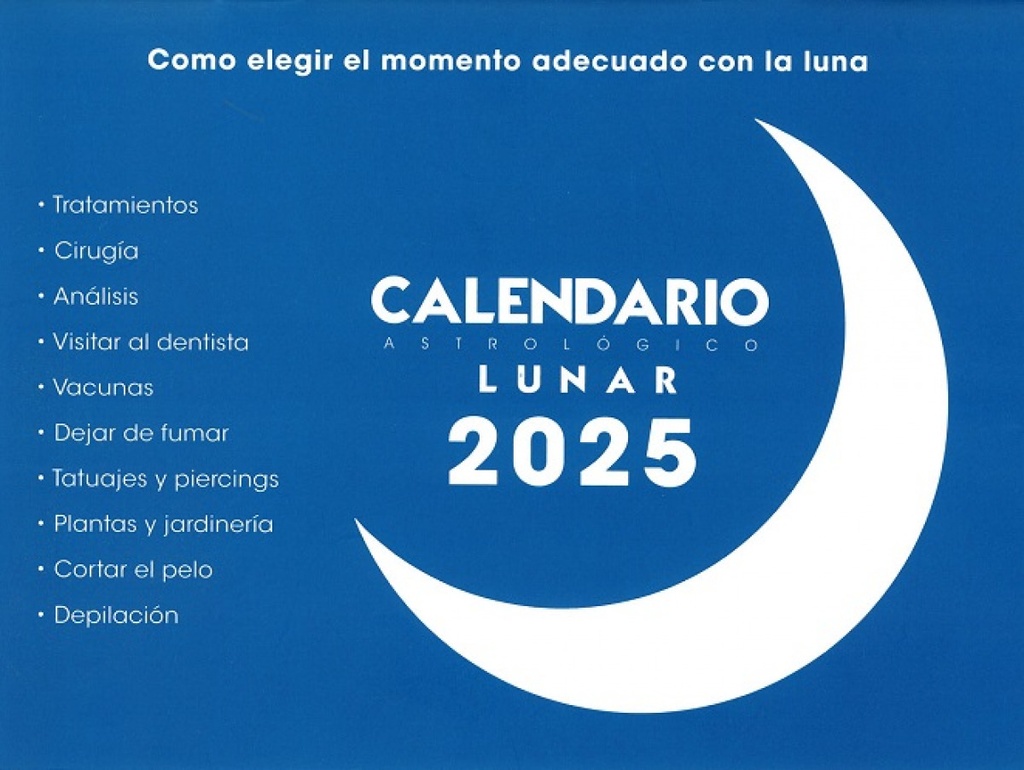 Calendario lunar 2025