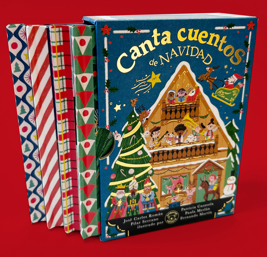 Cantacuentos de Navidad (Estuche 4 libros)