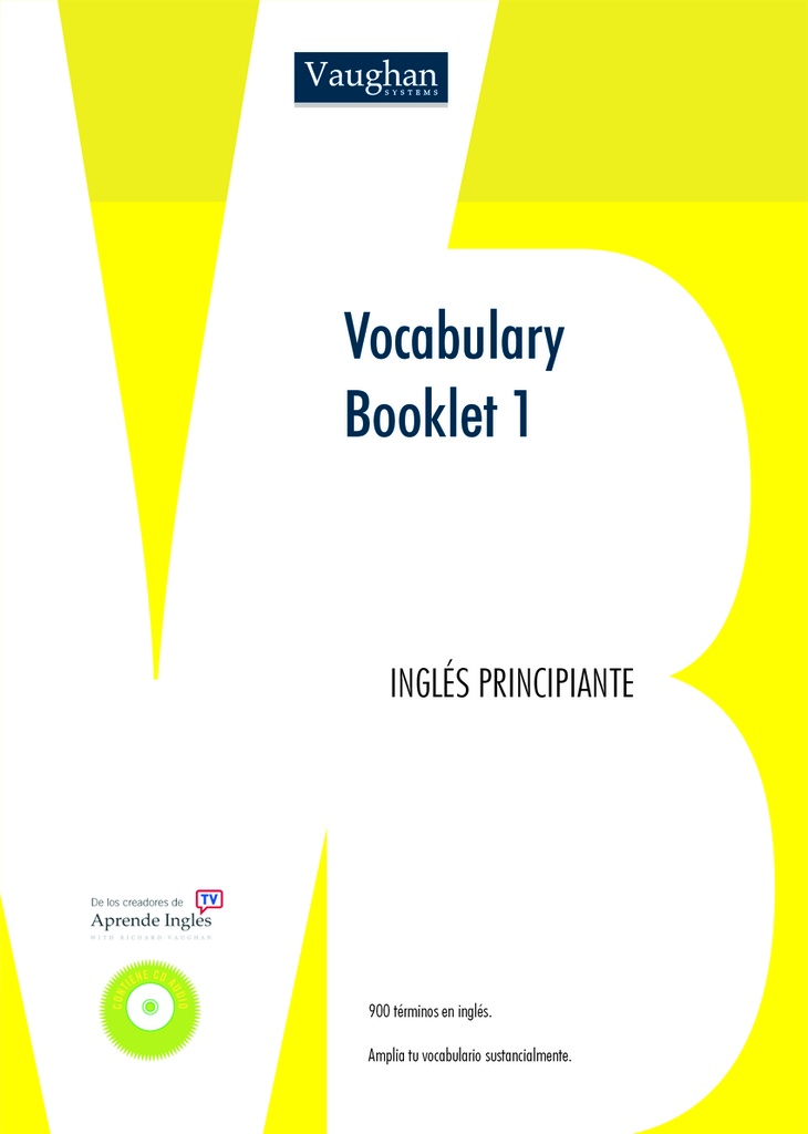 Vocabulary Booklet 1