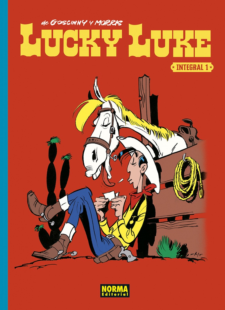 LUCKY LUKE DE GOSCINNY Y MORRIS. INTEGRAL 01