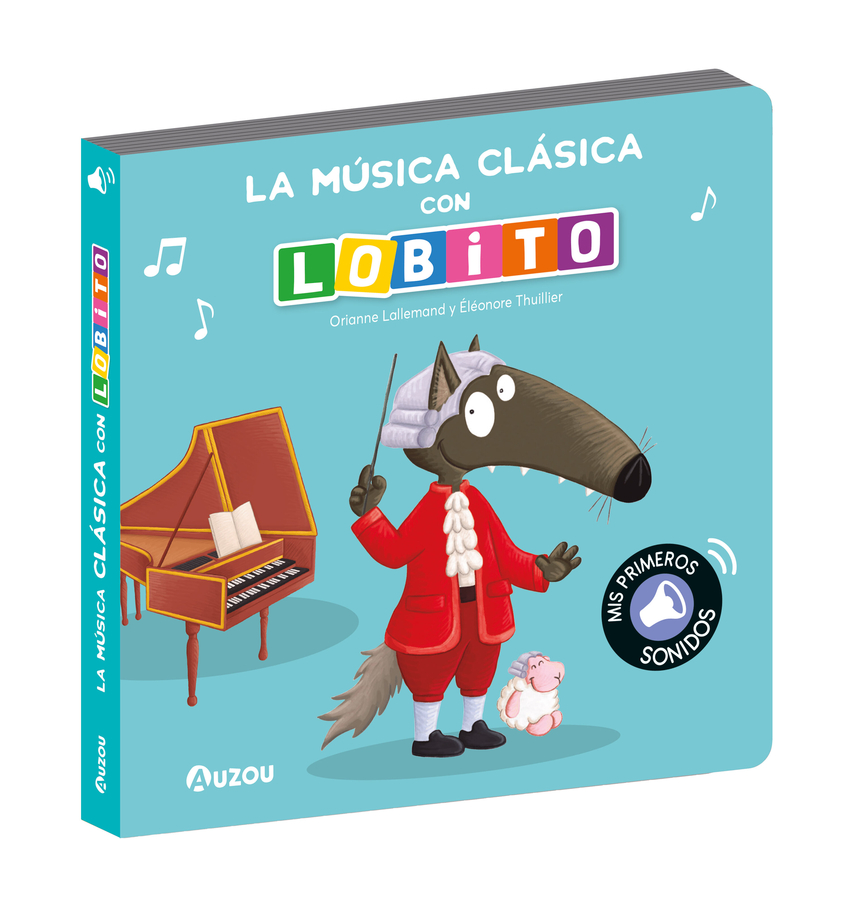 Lobito, libro sonidos música clásica