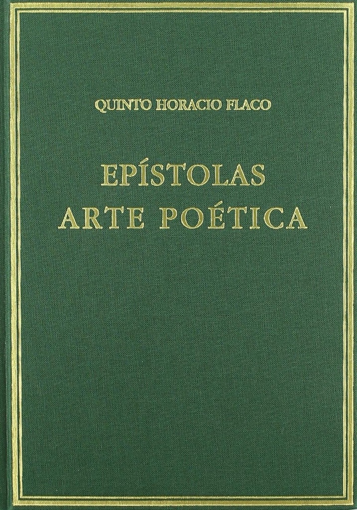 Epístolas: Arte poética