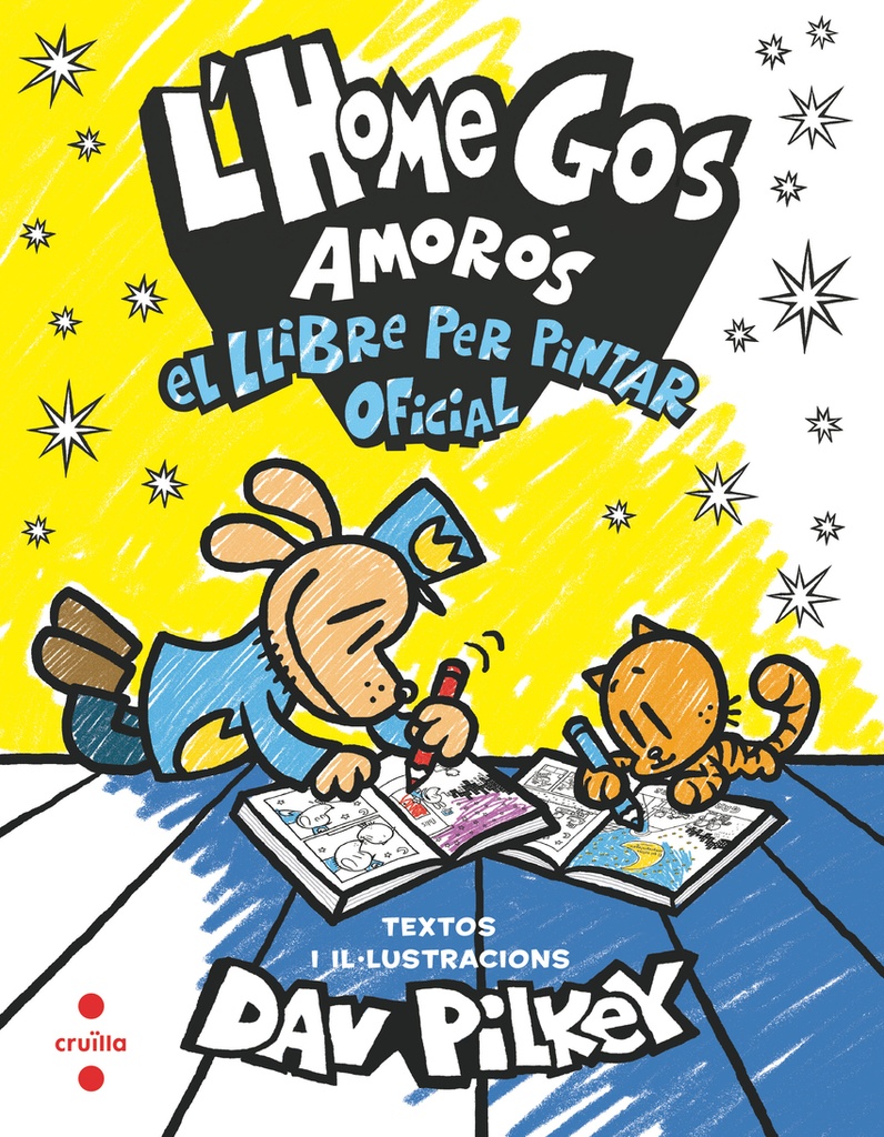 L´Home Gos amorós. El llibre per pintar oficial