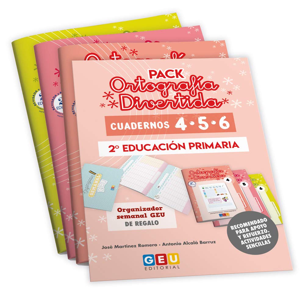 (PACK).ORTOGRAFIA DIVERTIDA 2 +ORGANIZADOR SEMANAL