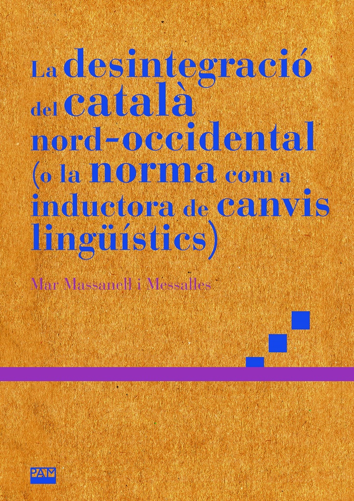 DESINTEGRACIO DEL CATALA NORD-OCCIDENTAL (O LA NORMA COM A INDUCTORA DE CANVIS L