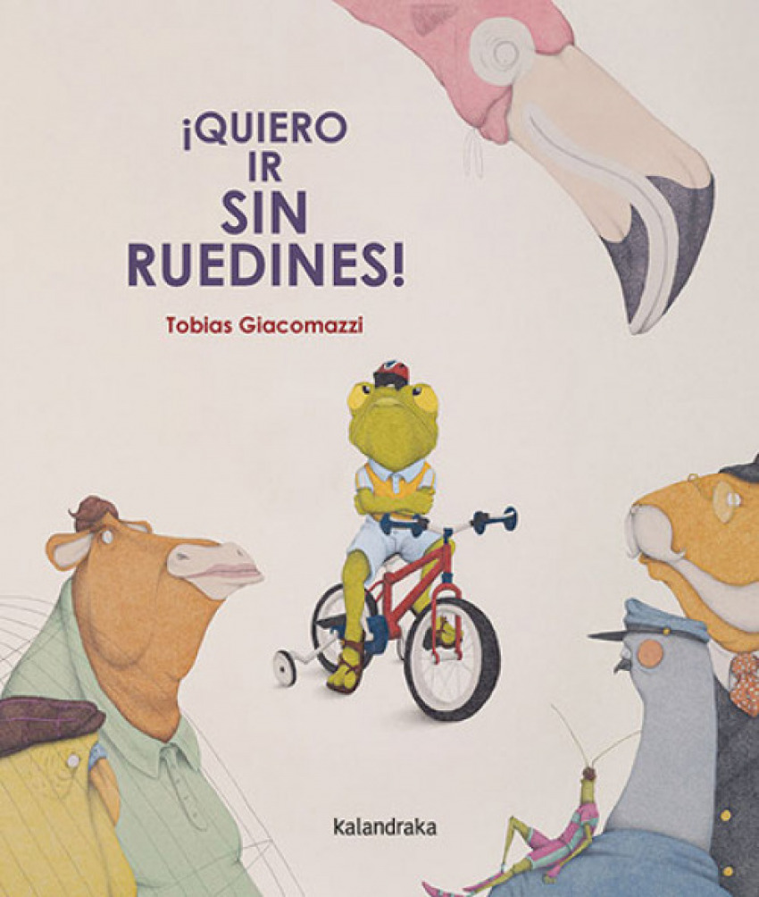 ¡quiero ir sin ruedines!