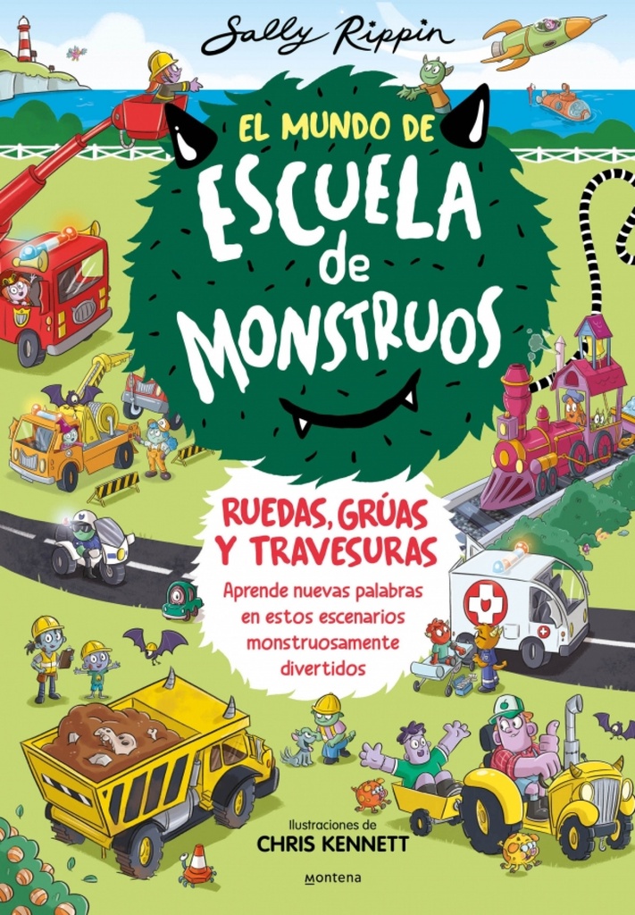 El Mundo de Escuela de Monstruos. Ruedas, vías y travesuras