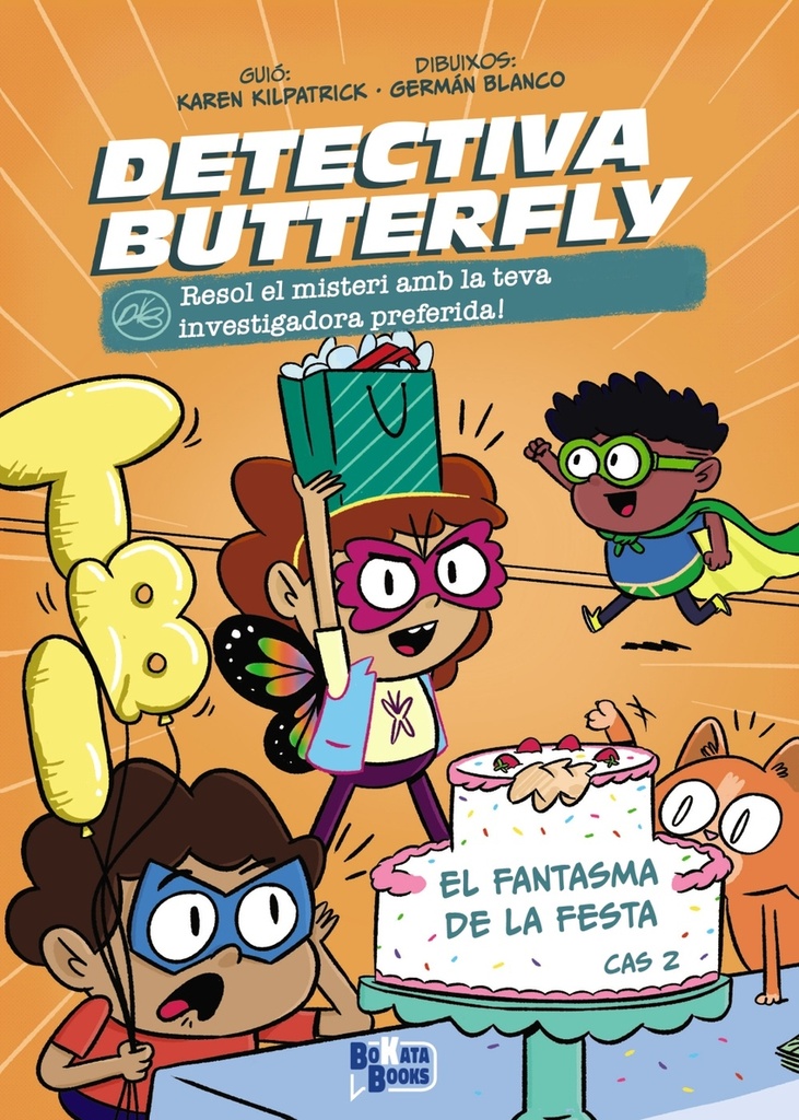 Detectiva Butterfly, Cas 2. El fantasma de la festa