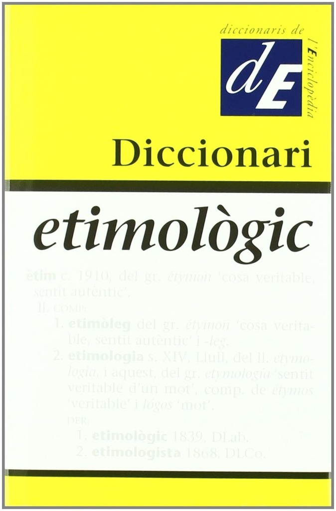 Diccionari etimològic