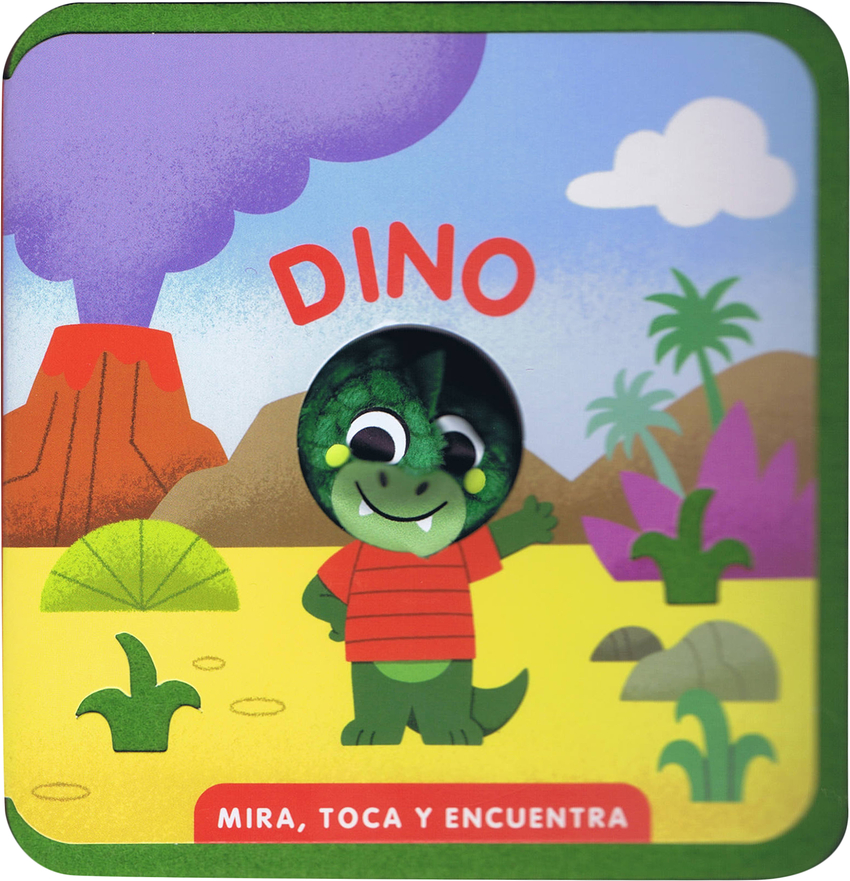 Mira, toca y encuentra. Dino