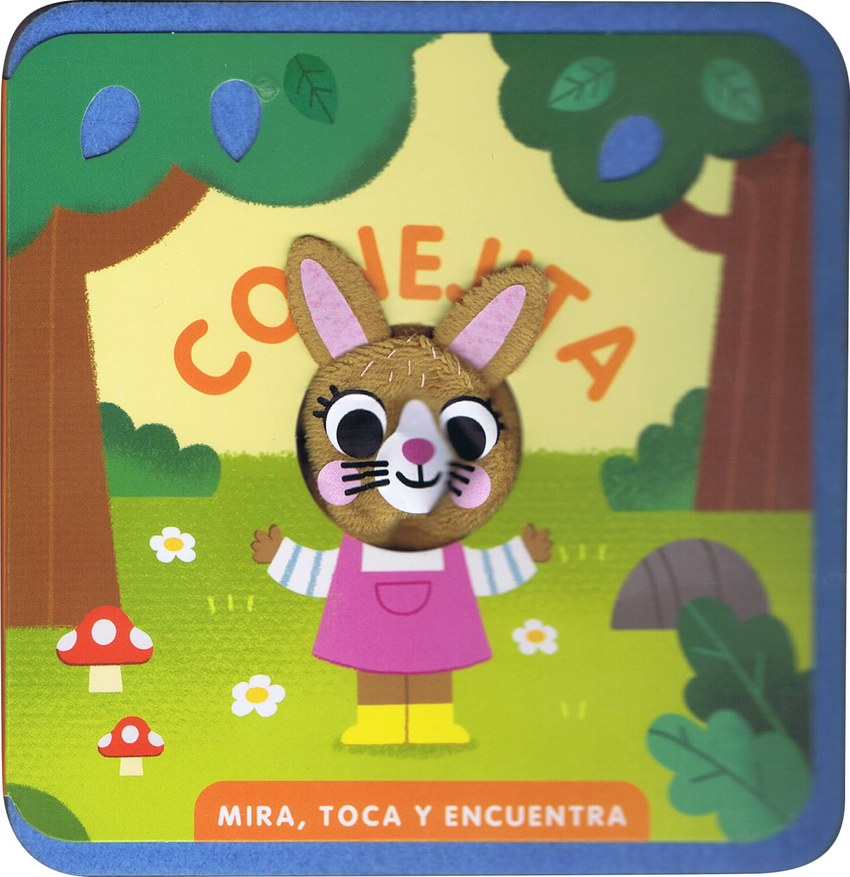 Mira, toca y encuentra. Conejita