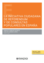 La iniciativa ciudadana vinculada al referéndum y de consultas populares en España