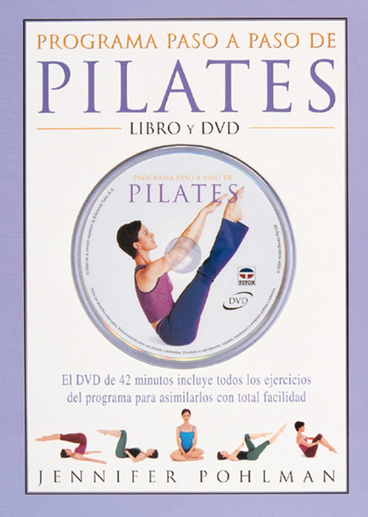 Programa paso a paso de pilates. libro y dvd