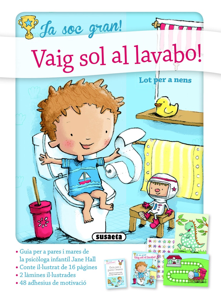 Vaig sol al lavabo!