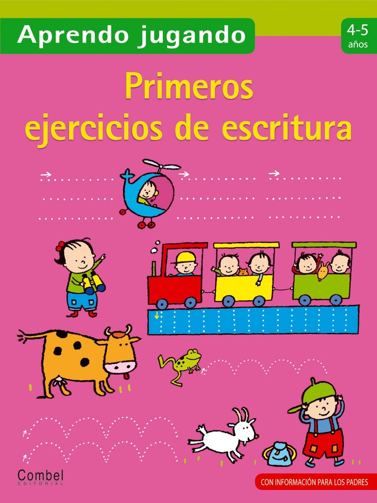 Primeros ejercicios de escritura 4-5 años