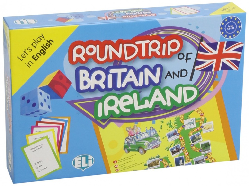 Roundtrip of britain and ireland -let´s play in english -level a2