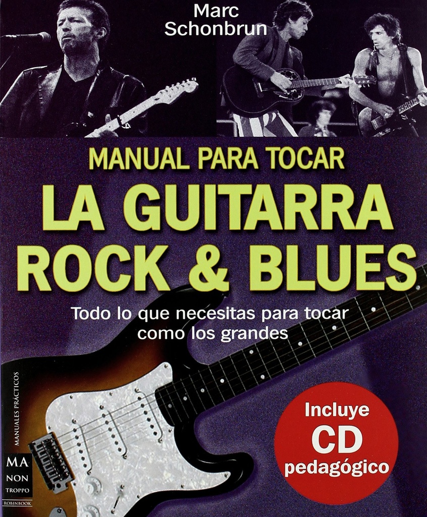 Manual para tocar la guitarra rock &amp;blues