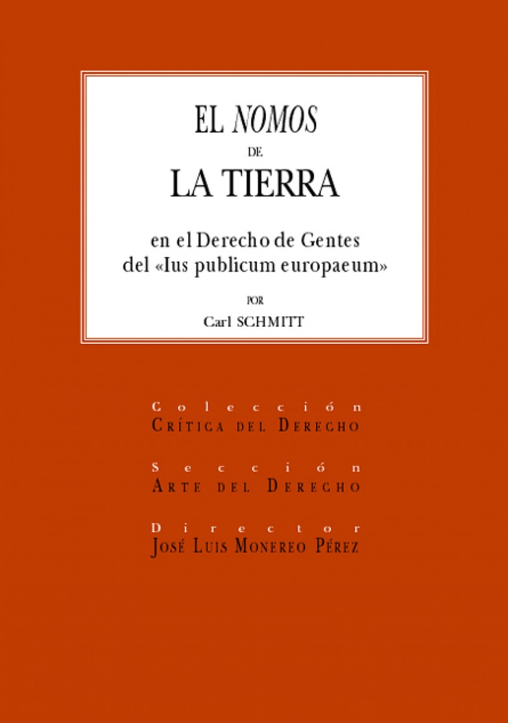 El nomos de la tierra