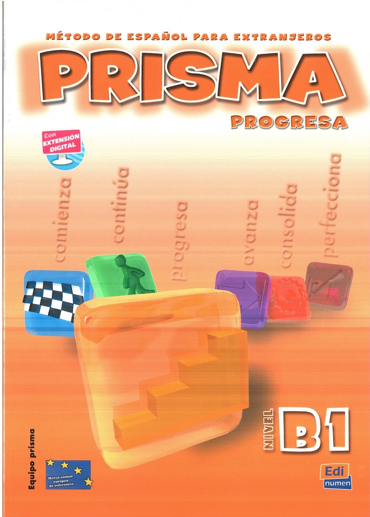 Prisma, método de español para extranjeros, nivel B1, progresa