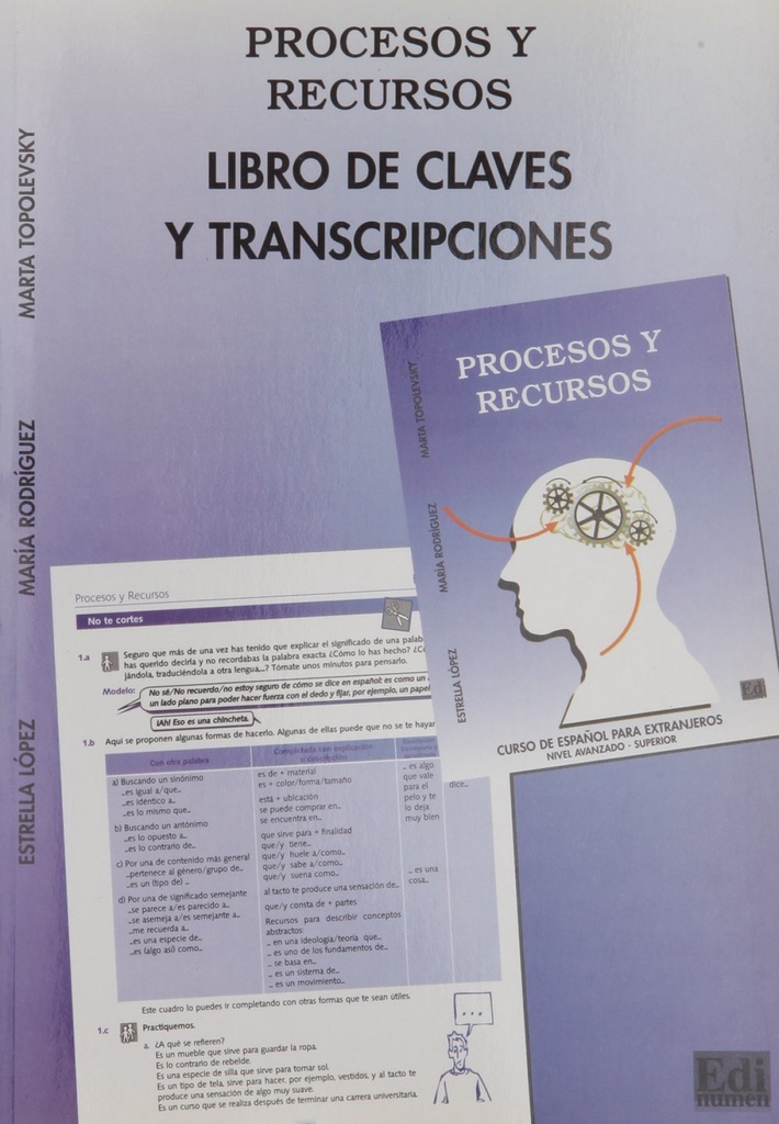 PROCESOS RECURSOS.CLAVES-TRANSCRIPCIONES.(EXPAÑOL EXTRANJERO